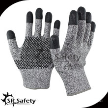 13 Gauge Cut Resistant Nitril Arbeitshandschuh / Nitril Dots On Palm Handschuhe